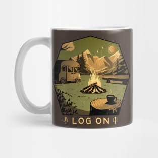 Log On 🌲🌄 Mug